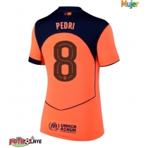 Camiseta Barcelona Pedri Gonzalez #8 Tercera Equipación para mujer 2025-26 manga corta